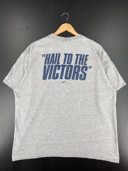 00' NIKE MICHIGAN WOLVERINES Size XXL Vintage College T-Shirts / A1685
