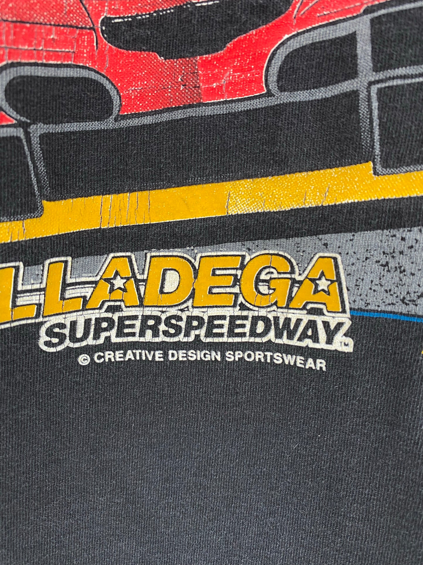 1997 NASCAR TALLADEGA Size XXL Vintage Racing T-Shirt / K7251