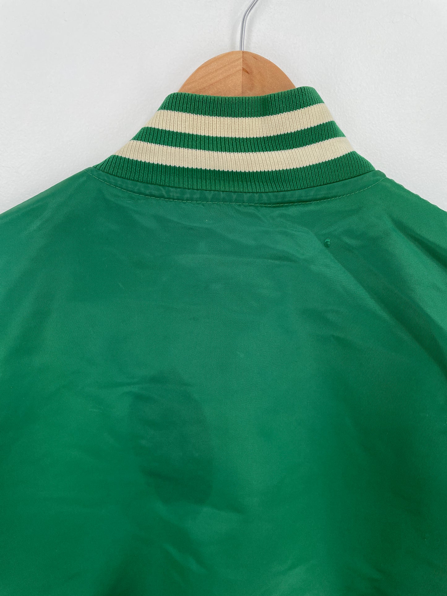 90's STARTER x BOSTON CELTICS Made in USA Size XL Vintage NBA Nylon Padded Jacket / E865