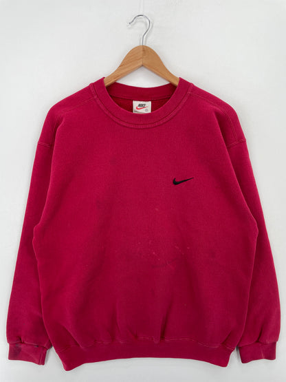 90's NIKE MINI SWOOSH Made in USA Size M Vintage Sweat-shirt / A8070