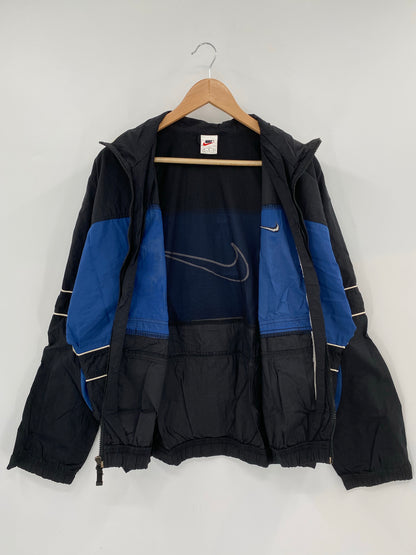 90's NIKE Size M Vintage Zip-up Nylon Jacket/ K6763