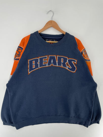 90’s CHICAGO BEARS Size XL Vintage NFL Sweat-Shirt / E5657S