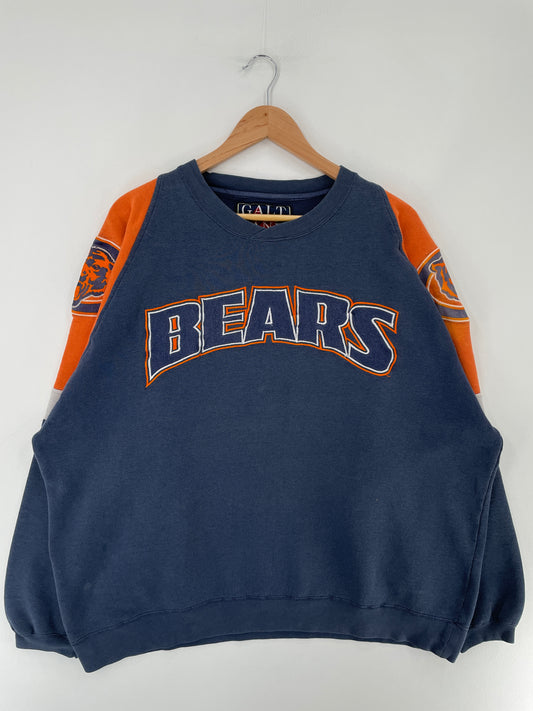 90’s CHICAGO BEARS Size XL Vintage NFL Sweat-Shirt / E5657S