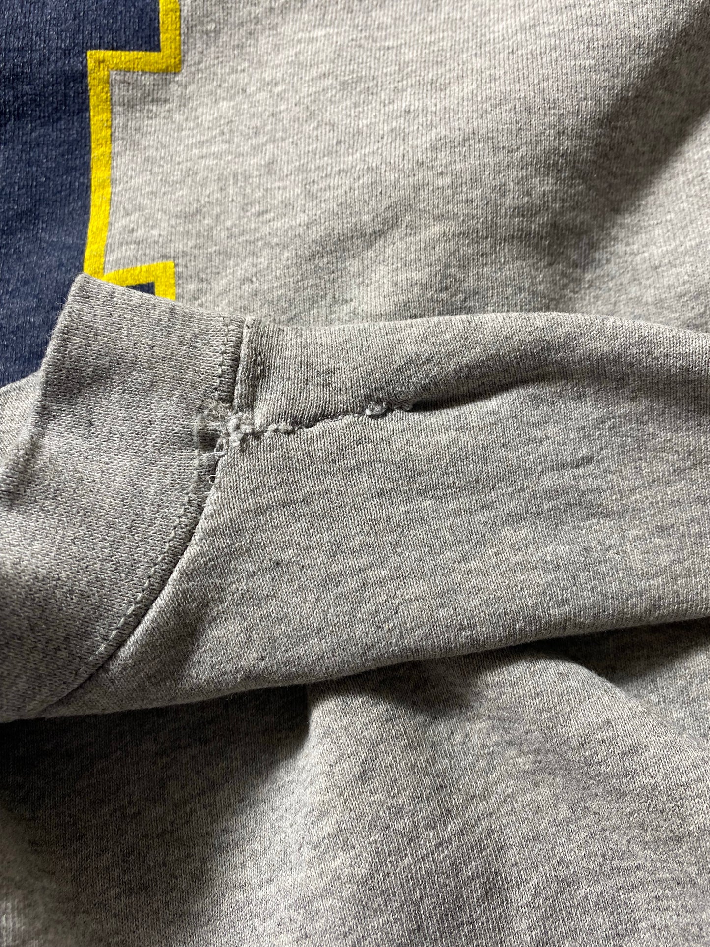 90's NIKE MICHIGAN FOOTBALL  Made in USA Size XL Vintage College Sweat shirt / K7538