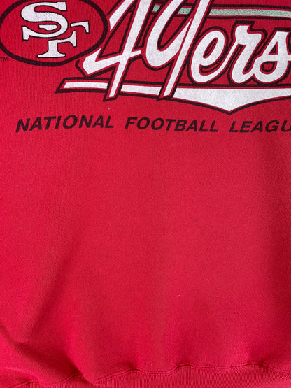 90’s SAN FRANCISCO 49ERS Size Approx.M NFL Sweat-shirt / E107