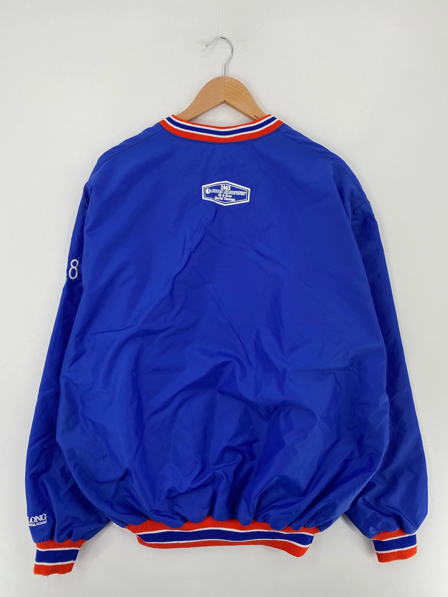 2003 DODGE CITY Made in USA Size XXL Vintage Nylon Jacket / E4797N