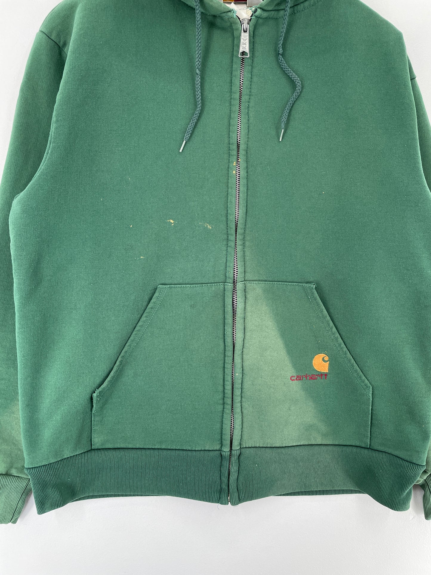 Vintage CARHARTT Size Approx.L Zip-Up Hoodie Sweat-Shirt / E6743S