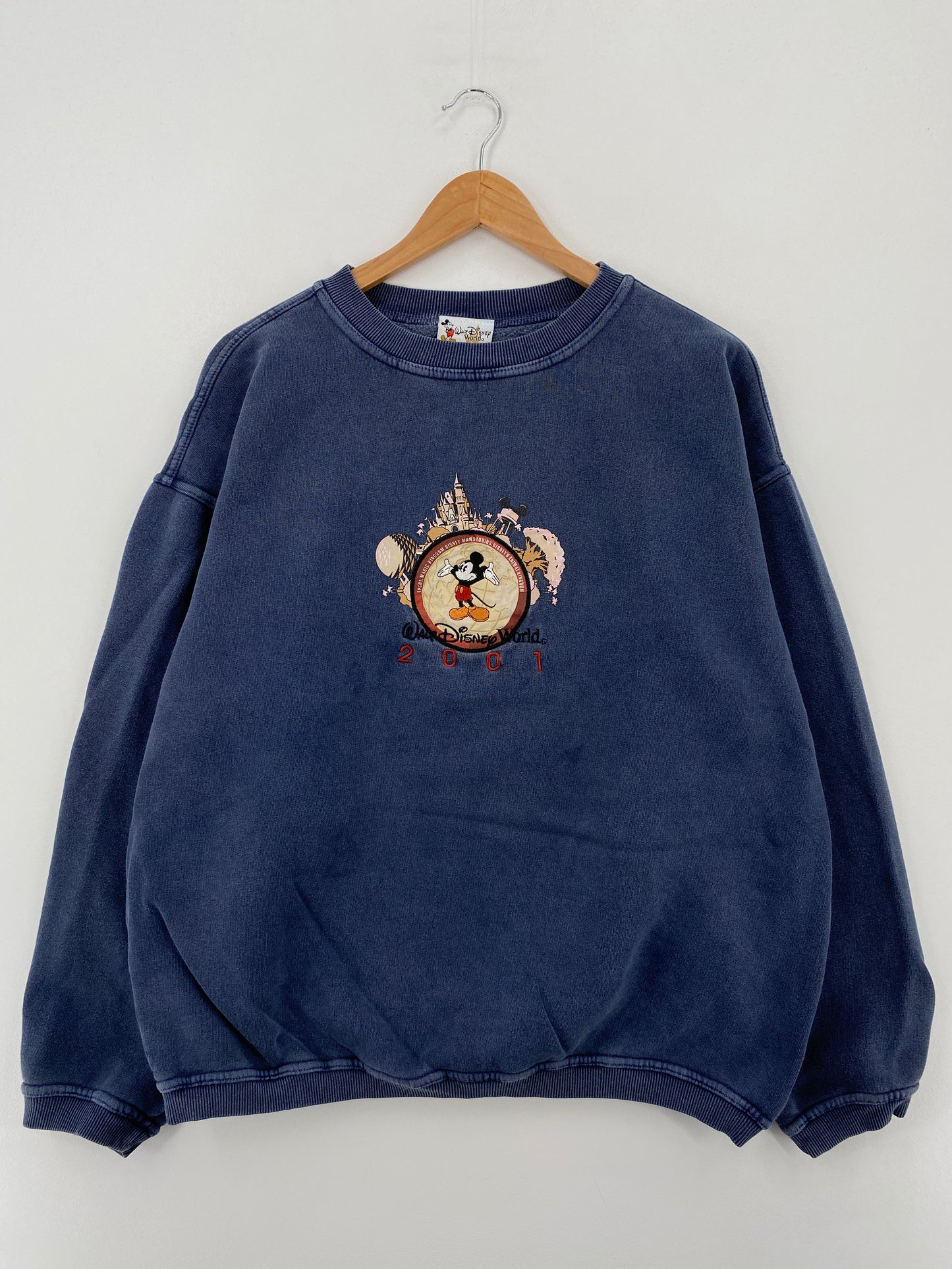 2001 WALT DISNEY WORLD Size XL Vintage Sweat-shirt / A7024