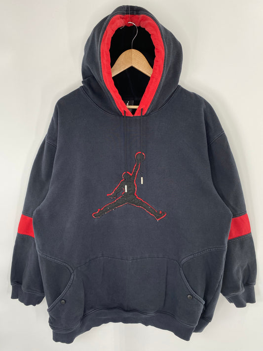 Vintage JORDAN Size XL Hoodie Sweat-Shirt / A105