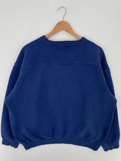Vintage KANSAS JAYHAWKS Size L Vintage College Sweat-shirt / E65