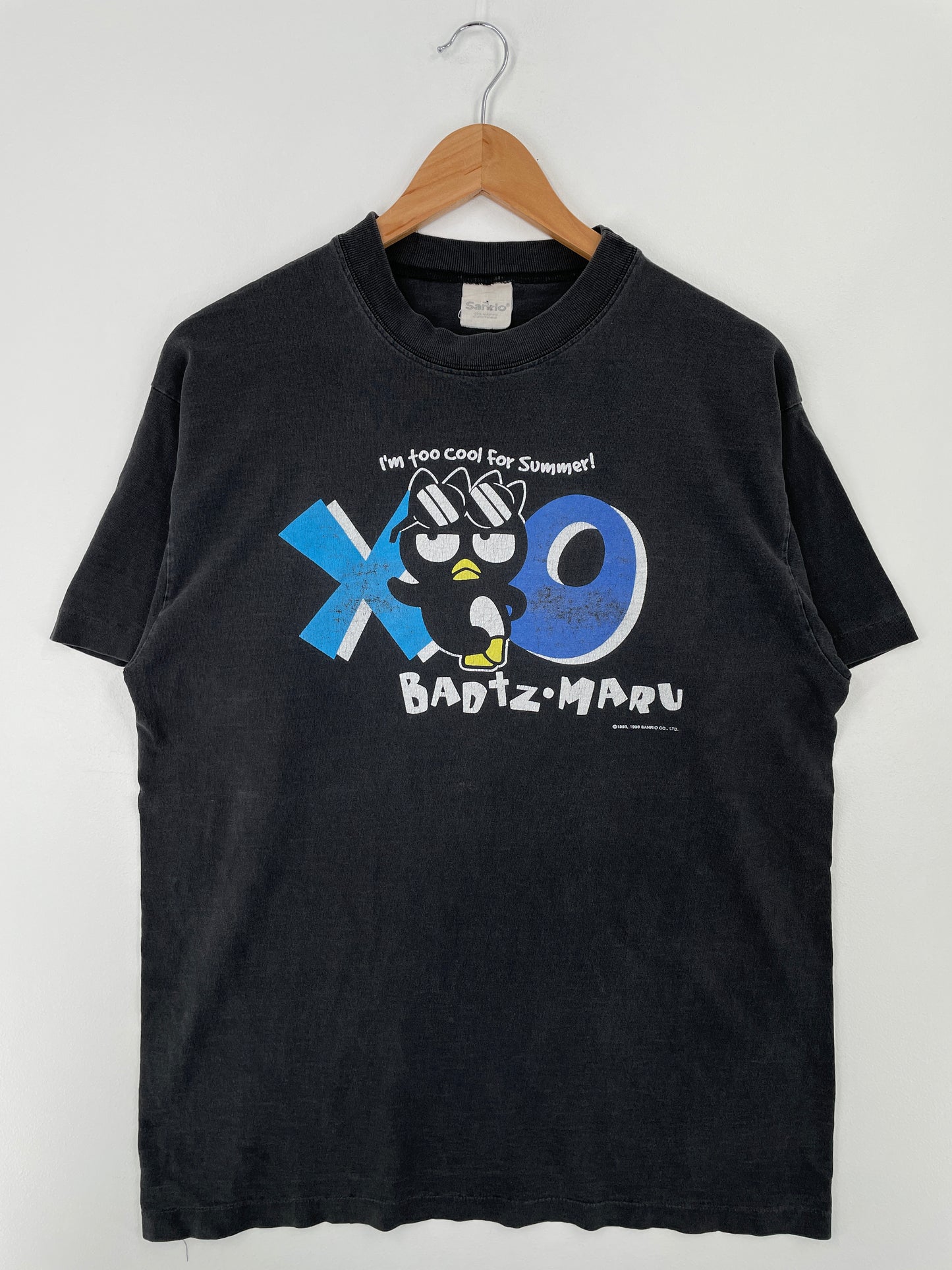 1998 SANRIO BADTZ MARU Size Approx.L Vintage T-shirt / A8995