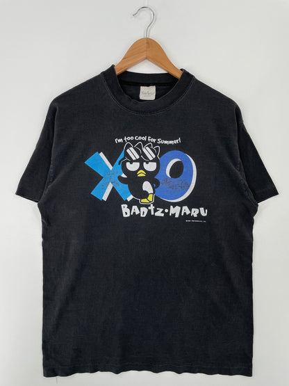 1998 SANRIO BADTZ MARU Size Approx.L Vintage T-shirt / A8995