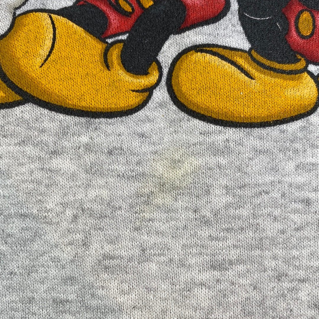 00' DISNEY MICKEY Made in USA Size L Vintage Sweat-shirt / A4540