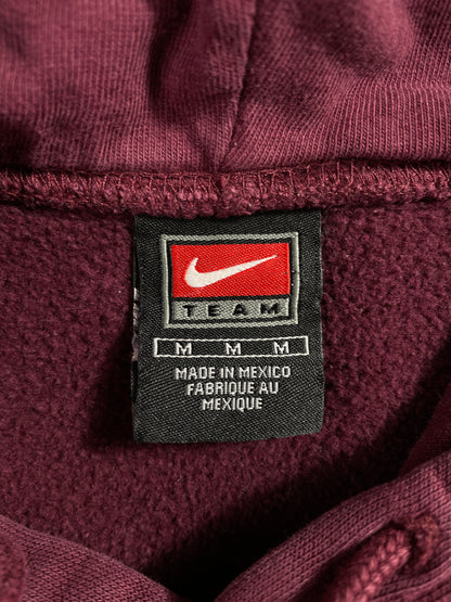 00' NIKE x TEXAS A&M Size M Vintage College Hoodie Sweat-shirt / E5786S