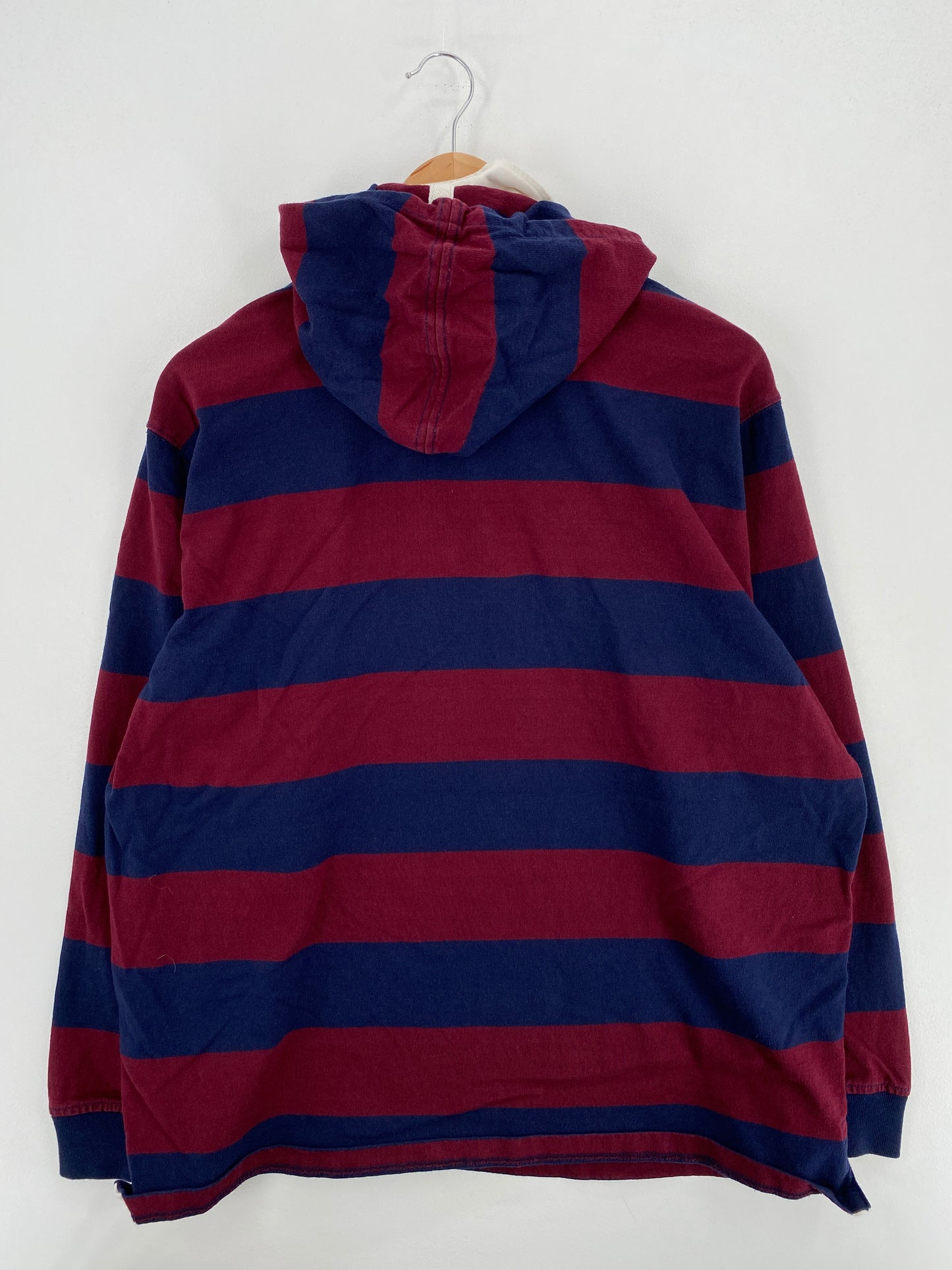 90’s POLO RALPH LAUREN Size XL Vintage Hoodie Rugby-Shirt / A6199