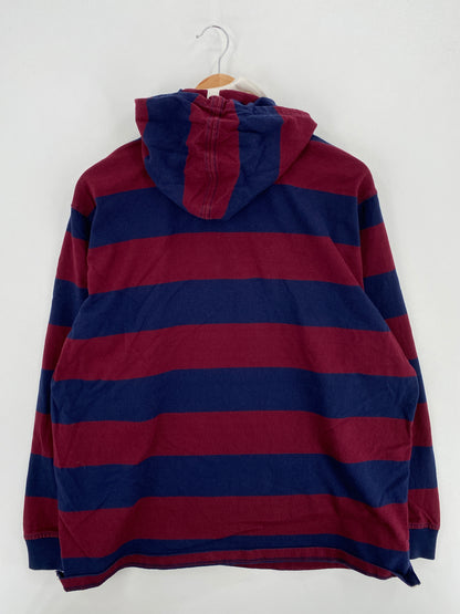 90’s POLO RALPH LAUREN Size XL Vintage Hoodie Rugby-Shirt / A6199