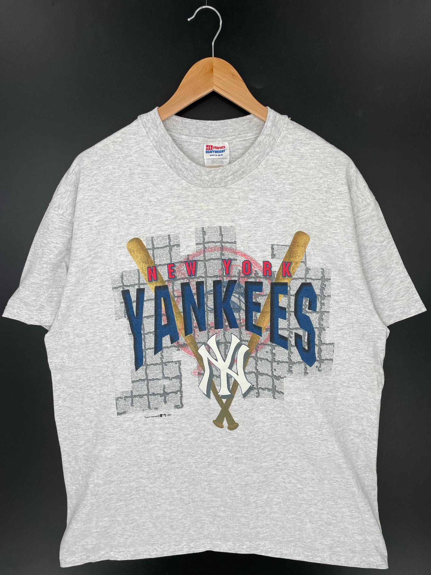 1997 NEW YORK YANKEES Size XL MLB T-shirt / K9153