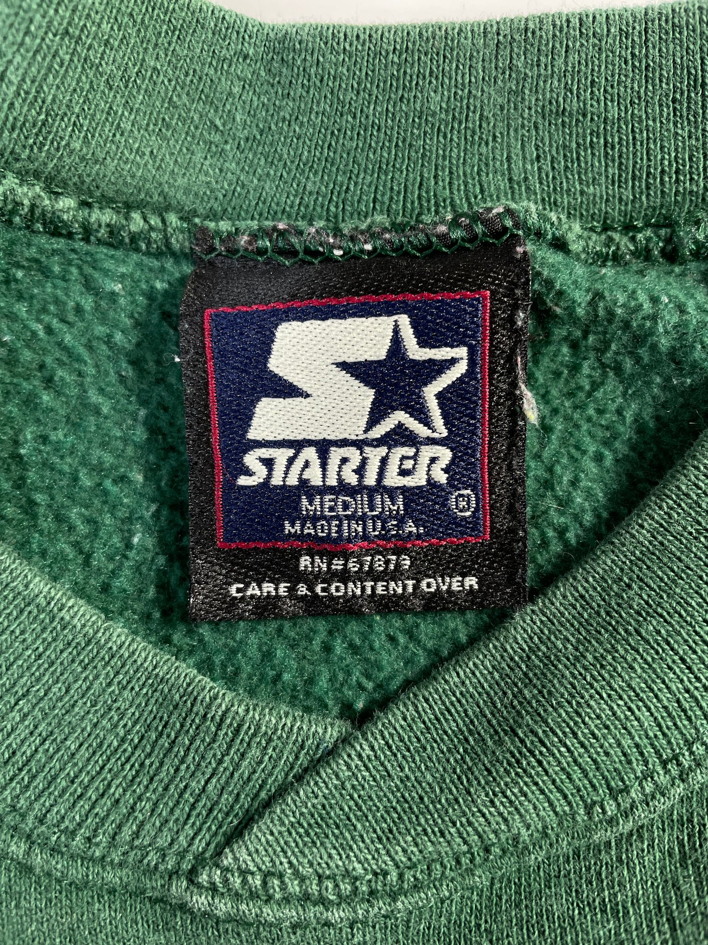 90's STARTER x NEW YORK JETS Made in USA Size M Vintage NFL Sweat-shirt / A1548