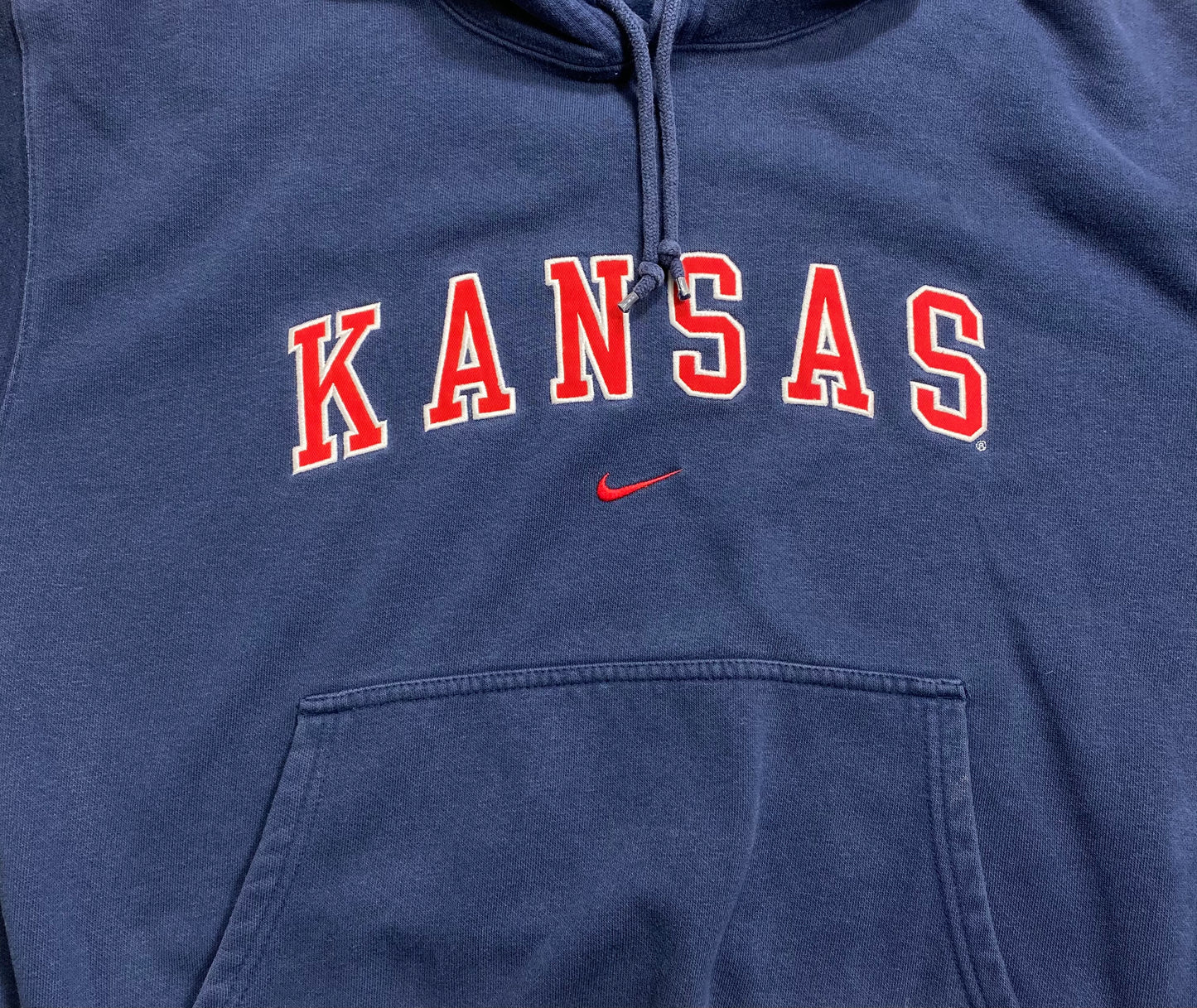 90’s NIKE KANSAS Vintage Hoodie Sweat-Shirt / 4883