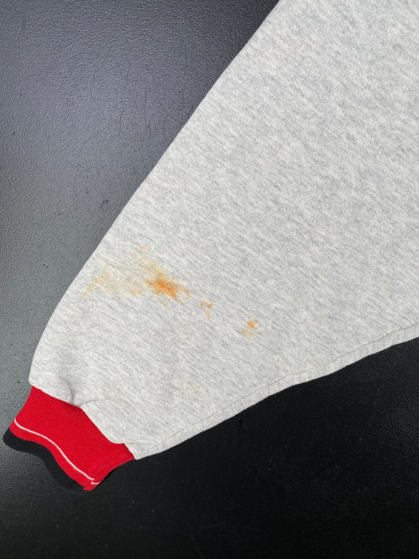 90's WISCONSIN Made in USA Size M Vintage College Sweat-shirt / A4910