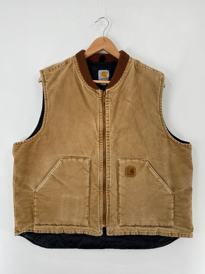 Vintage CARHARTT Size XL Duck Vest / E206