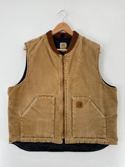 Vintage CARHARTT Size XL Duck Vest / E206