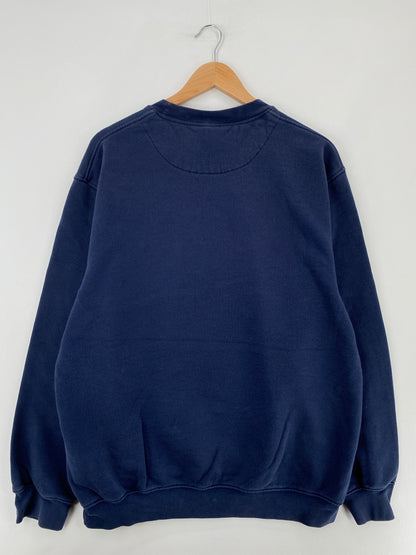 00' NIKE MINI SWOOSH Size L Vintage Sweat-shirt / E2820S