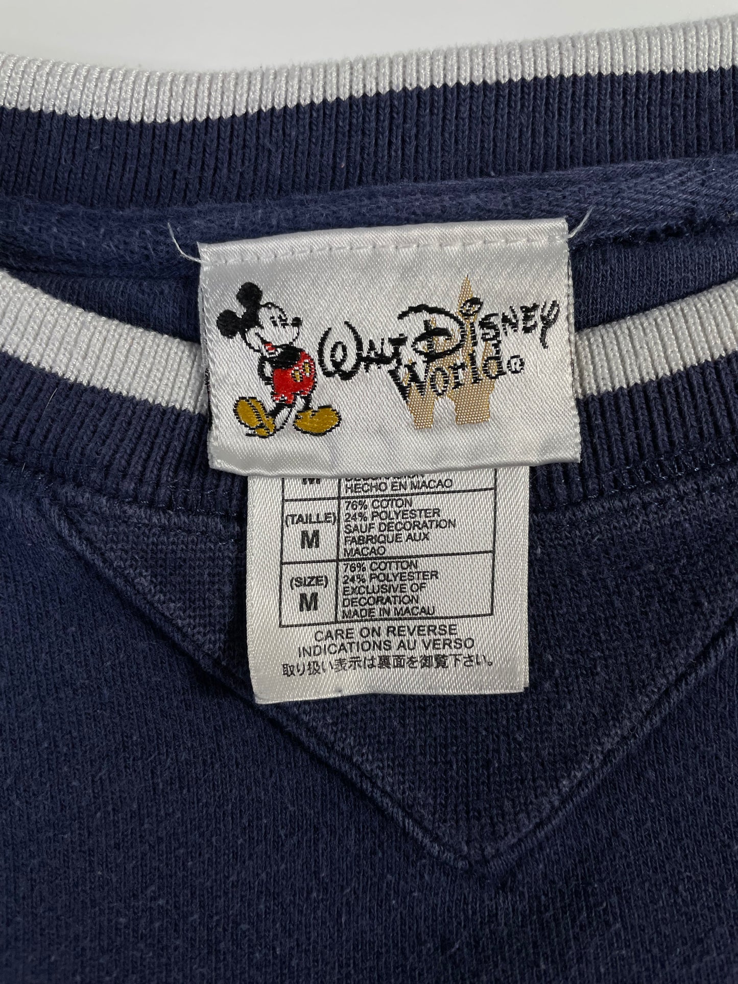 00' DISNEY MICKEY Size M Vintage Sweat-Shirt / A1530