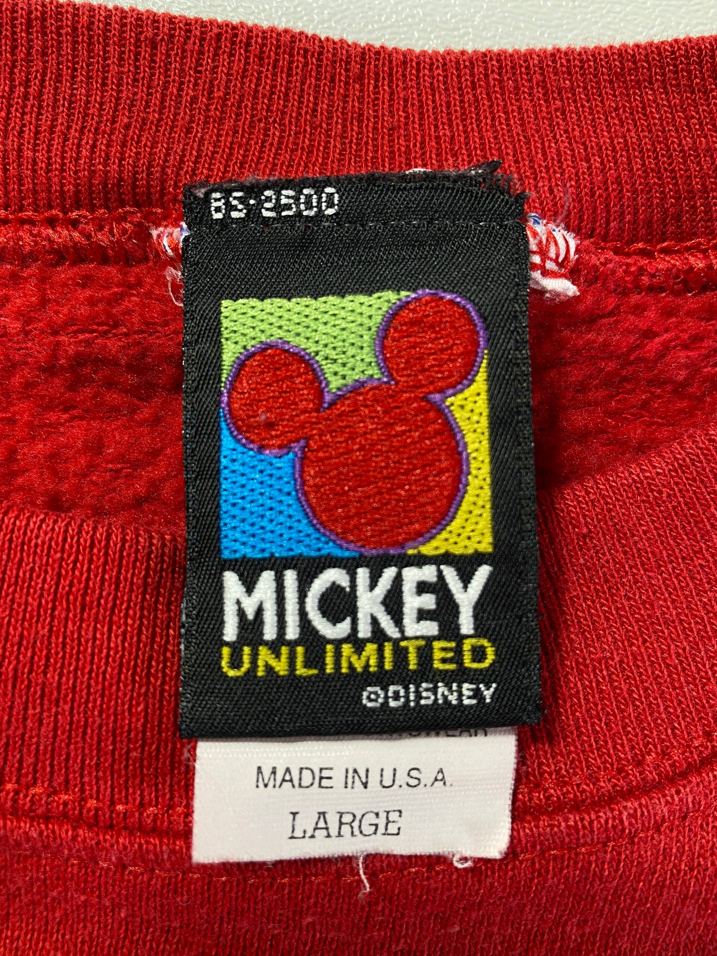 90’s DISNEY GOOFY Made in USA Size L Vintage Sweat-Shirt / A732