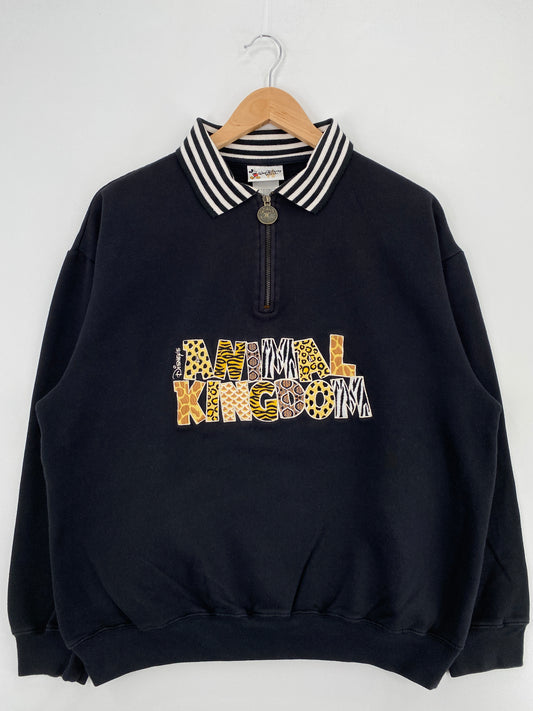 00' WALT DISNEY WORLD ANIMAL KINGDOM Size L Vintage Sweat-shirt / A4854