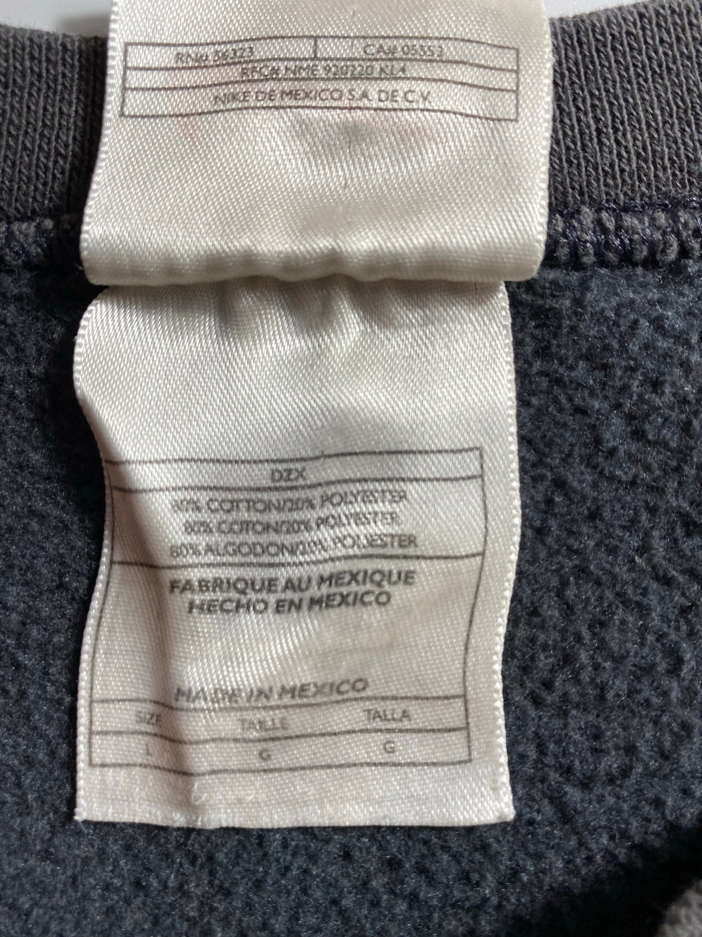 90’s NIKE MINI SWOOSH Size L Vintage Sweat-Shirt / K4453