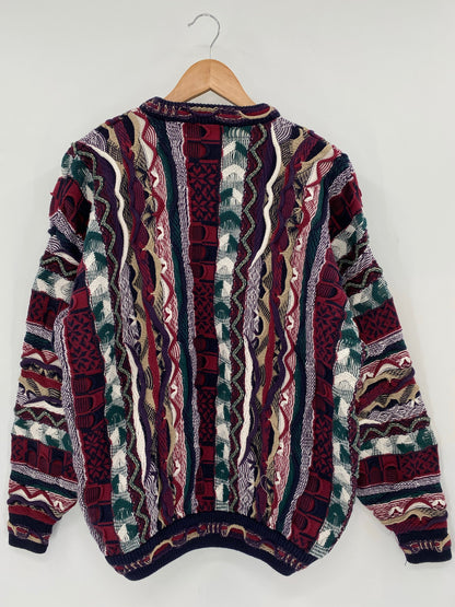 Vintage 3D COOGI- Style Size M Knit Sweater / A7398