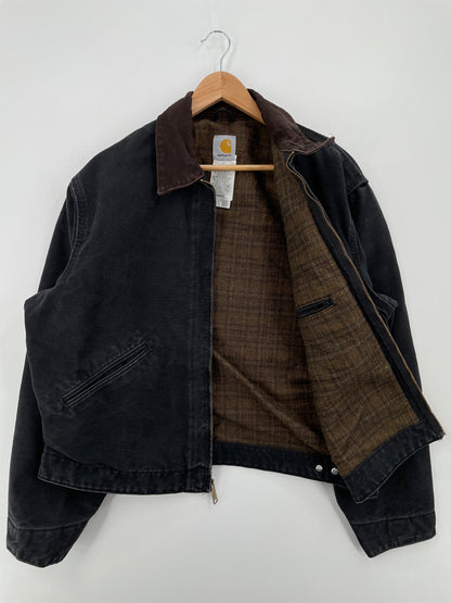 Vintage CARHARTT Size L Duck Zip- up Jacket / A8512