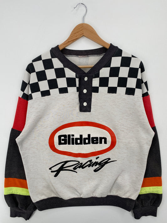 90’s GLIDDEN TEAM MENARD Size Approx.L Racing Sweat-Shirt / A8224