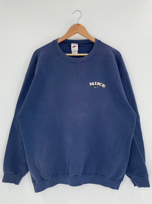 90's NIKE Made in USA Size L Vintage Sweat-Shirt / K4747