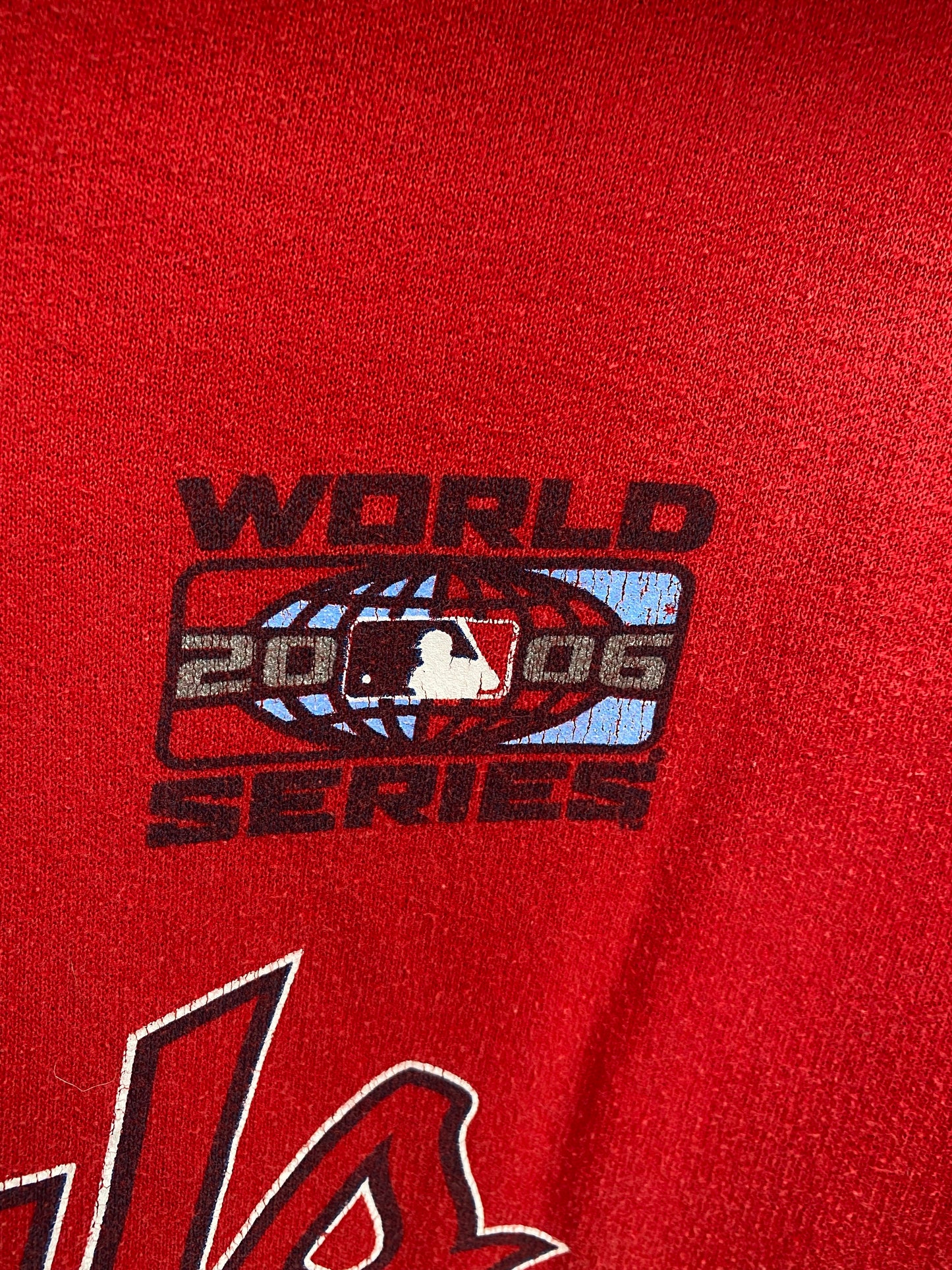 2006 NIKE CARDINALS Size L Vintage MLB Hoodie Sweat-shirt / K6392