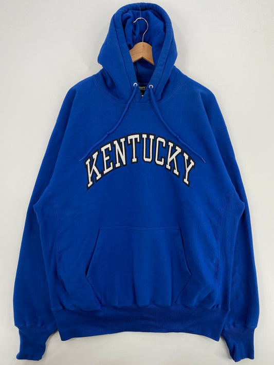 Vintage KENTUCKY Size XL College Hoodie Sweat-Shirt / A6277