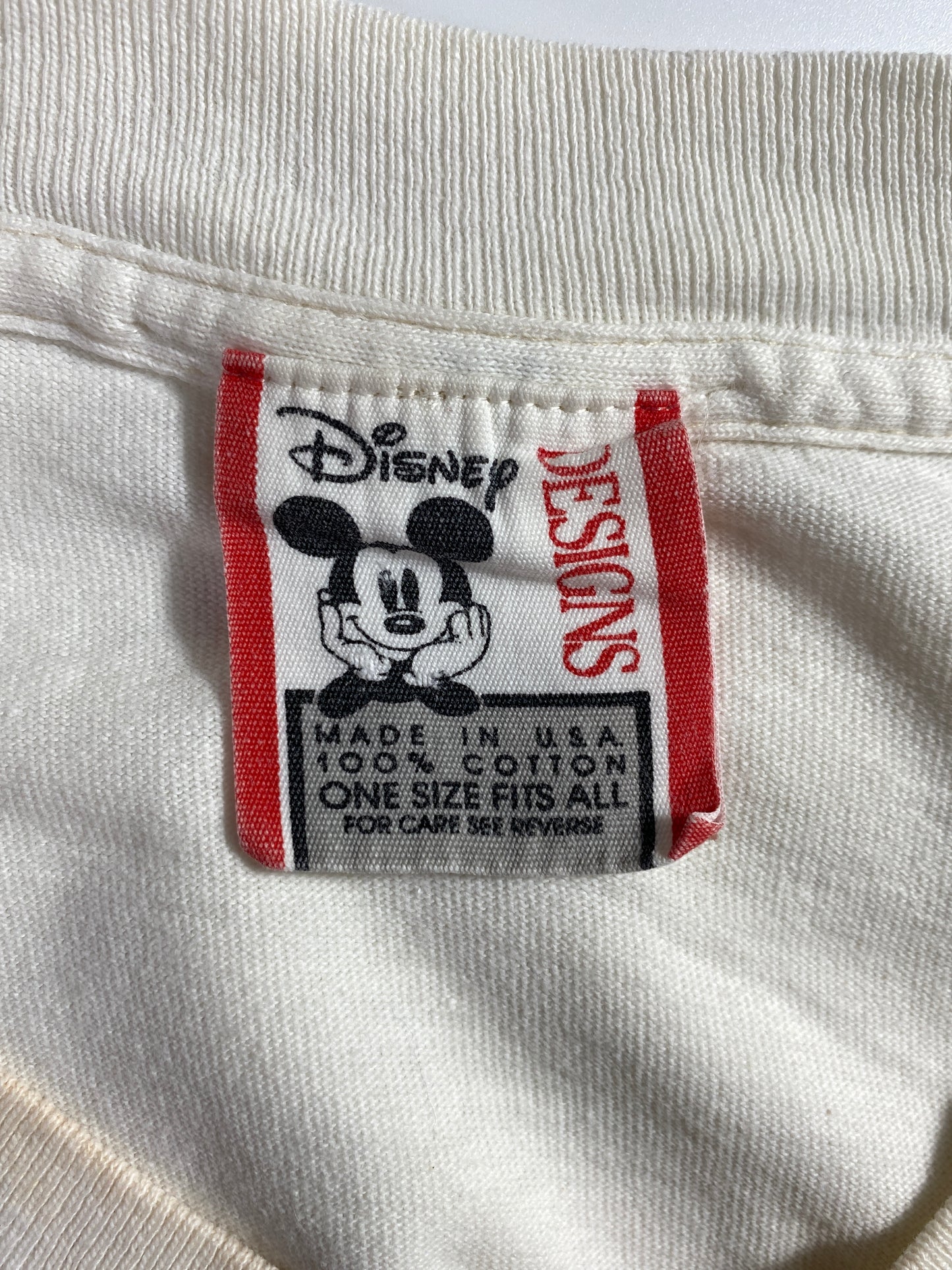 90's DISNEY MINNIE Made in USA Size One Size(Approx.XL) Vintage T-Shirt / A5096