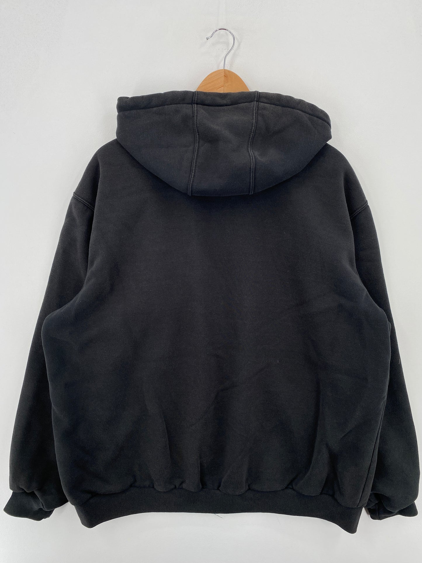 Vintage CARHARTT Size L Hoodie Zip-up Sweat-Shirt / A7930