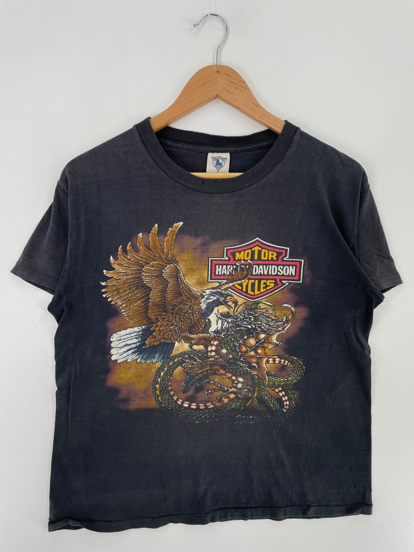 90's HARLEY DAVIDSON Made in USA Size M Vintage T-Shirt / E4879T