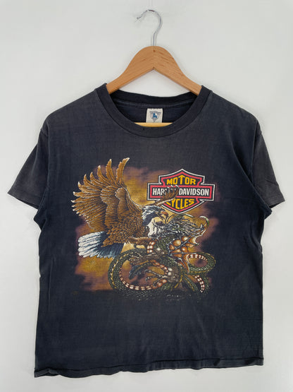 90's HARLEY DAVIDSON Made in USA Size M Vintage T-Shirt / E4879T