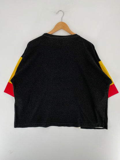 90's DISNEY MICKEY Made in USA Size S-M Vintage T-Shirt / E5431T