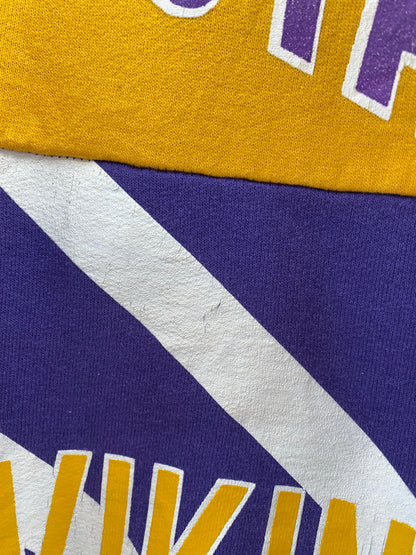 90's MINNESOTA VIKINGS Made in USA Size XL Vintage NFL Sweat-Shirts / K8387