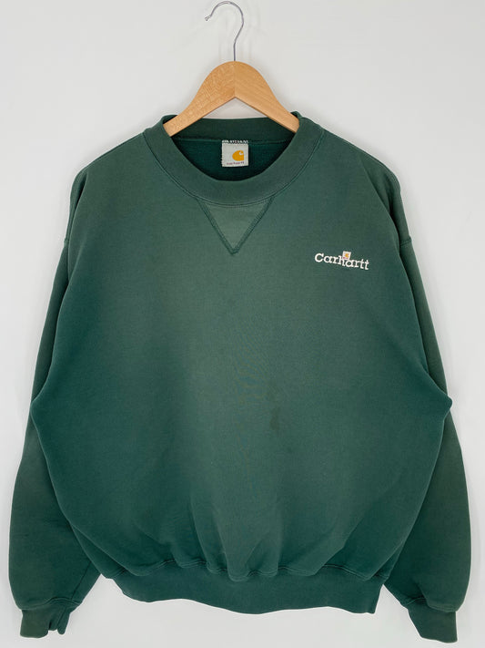 Vintage CARHARTT Size No Tag(Approx.L) Sweat-Shirt / K8675