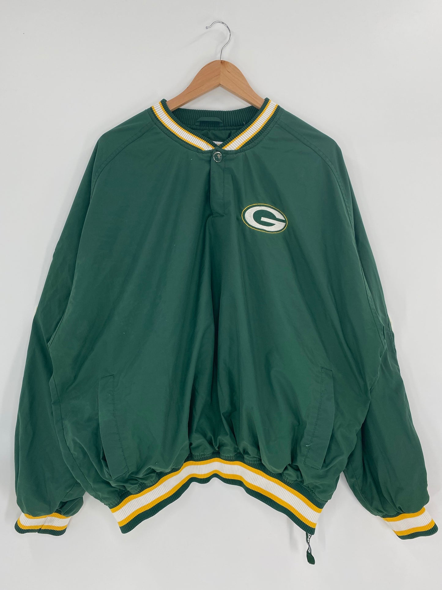 90's STARTER PACKERS Size XL Vintage NFL Nylon Jacket  / K4722