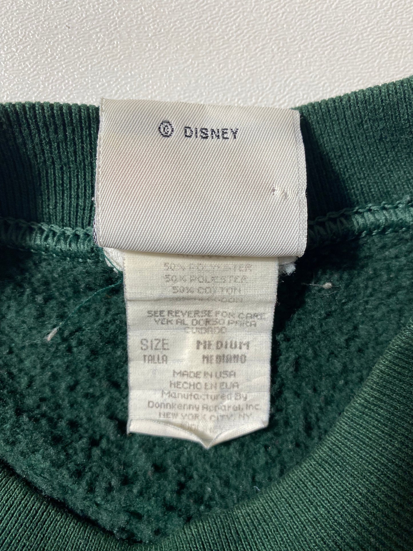 90’s DISNEY MICKEY Made in USA Size M Vintage Sweat-shirt / A206
