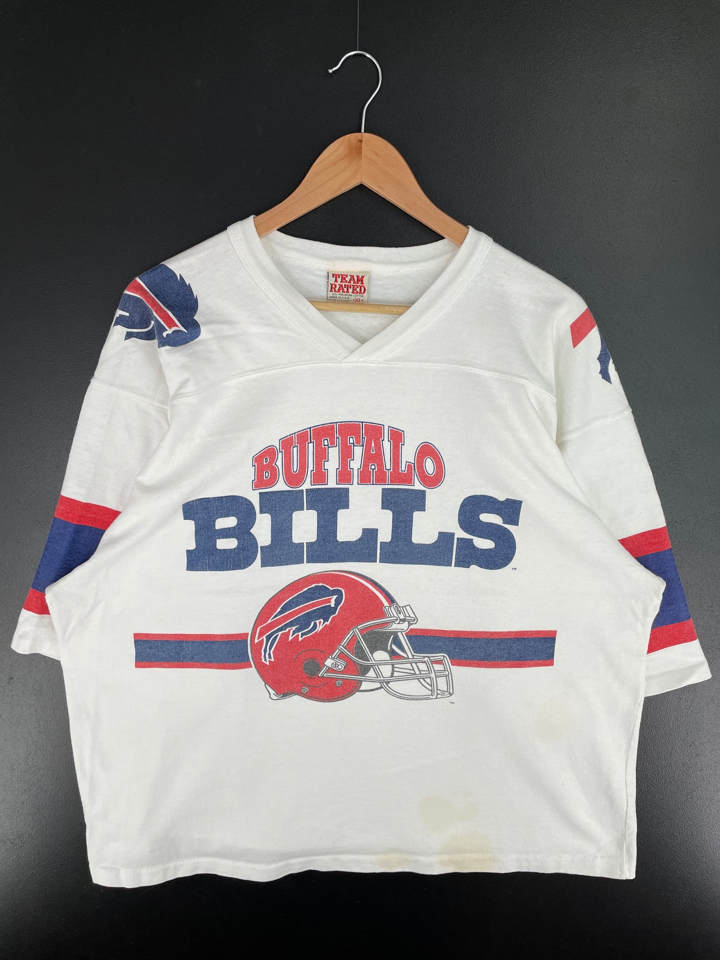 90's BUFFALO BILLS Made in USA Size XL Vintage NFL T-Shirt / A3847