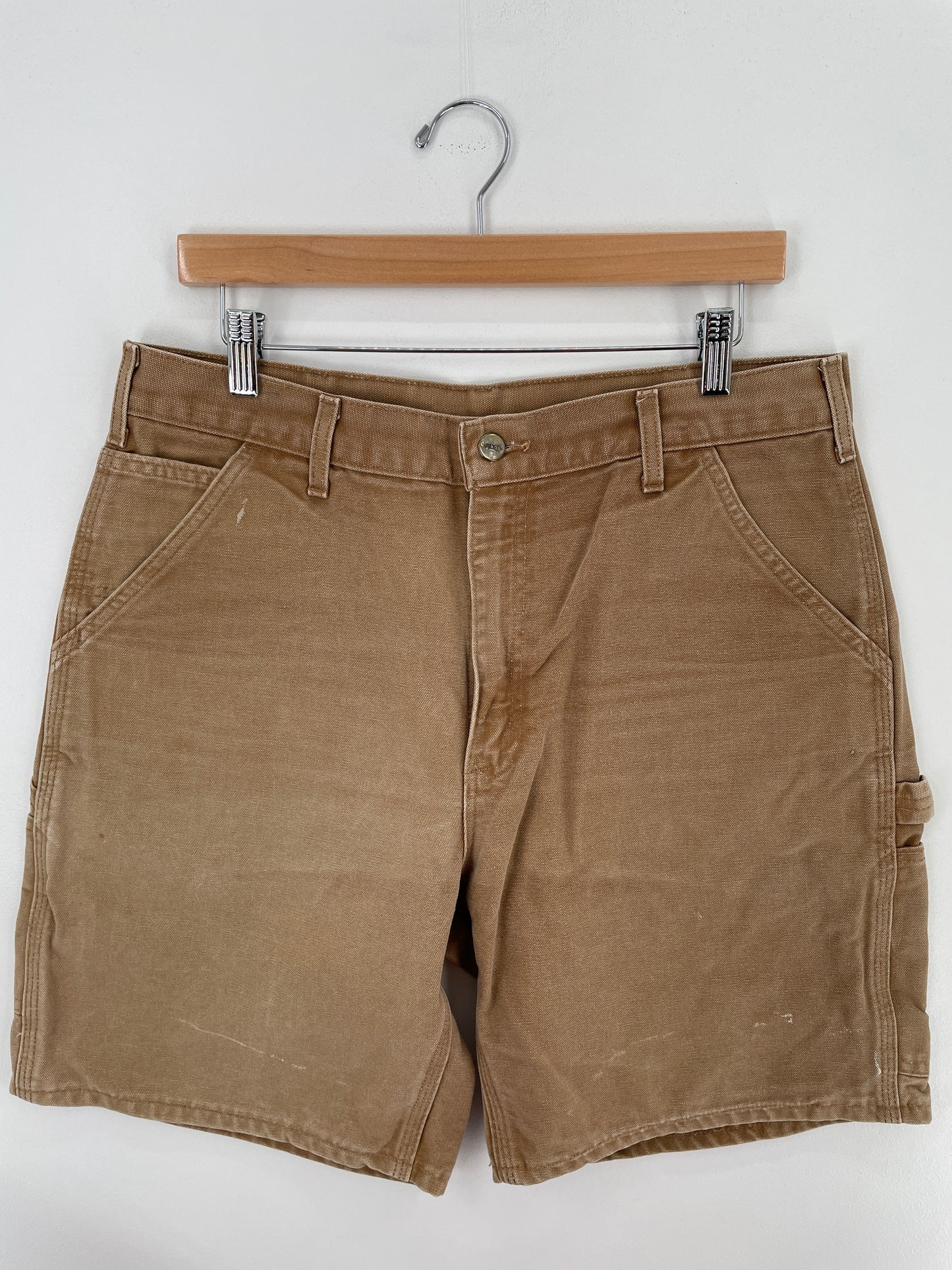 Vintage CARHARTT Made in USA Size W34xL8 Duck Shorts / A4282