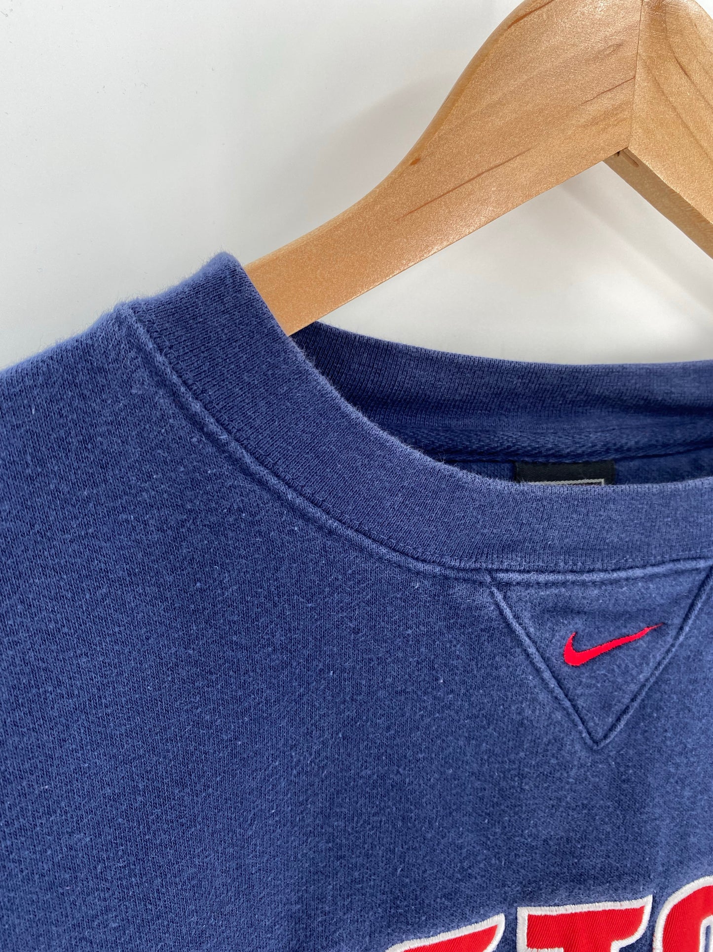 00’ NIKE DETROIT PISTONS Size L Vintage MBA Sweat-shirt / K5853