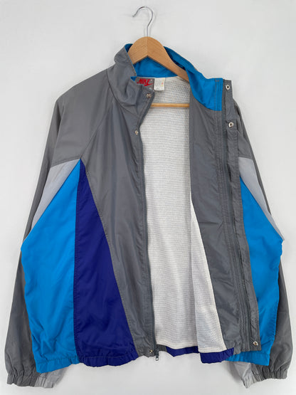 90's NIKE Silver Tag Size XL Vintage Nylon Jacket / E2036N